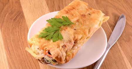 Burrito z fasolą