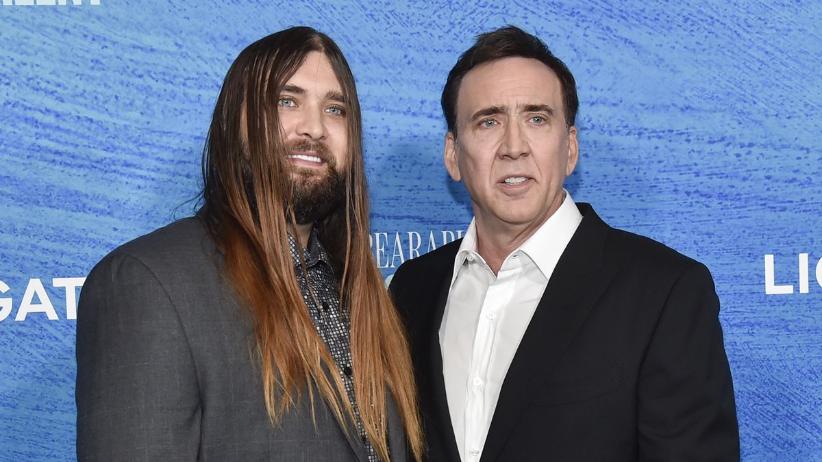 Weston Coppola Cage i Nicolas Cage, 2022 r.