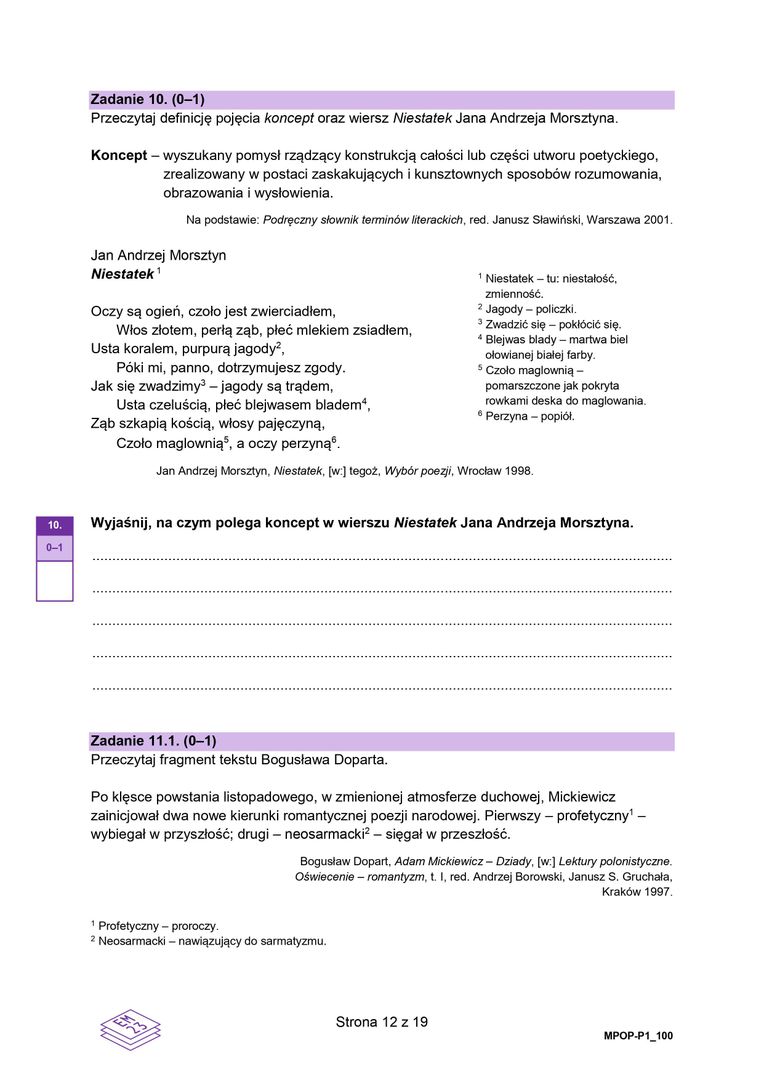 Matura 2024. Arkusze CKE. Język polski. Nowa formuła 2023