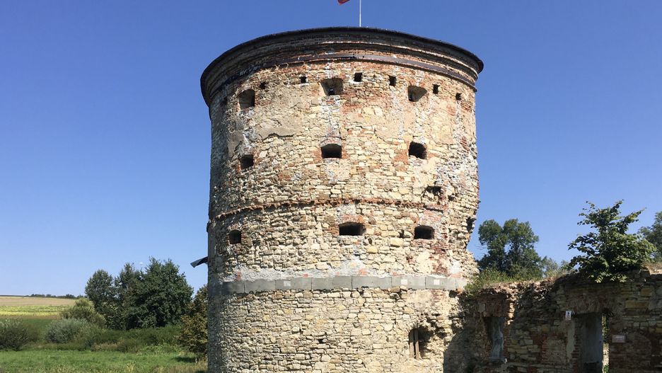 Basteja zamku w Pruchniku