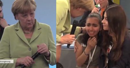 Wpadka Angeli Merkel: doprowadziła 13-letnią Palestynkę do łez!