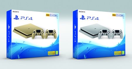 Złote i srebrne PlayStation 4 [AKT.]
