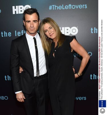 Justin Theroux i Jennifer Aniston – 2015