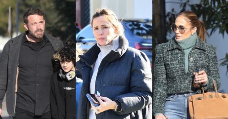Jennifer Lopez i Jennifer Garner jednoczą się dla Bena Afflecka! Przybyły z dziećmi na występ 14-letniej Seraphiny (ZDJĘCIA)