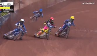 Kapitalne ściganie w finale GP. Każdy fan żużla musi zobaczyć ten bieg!