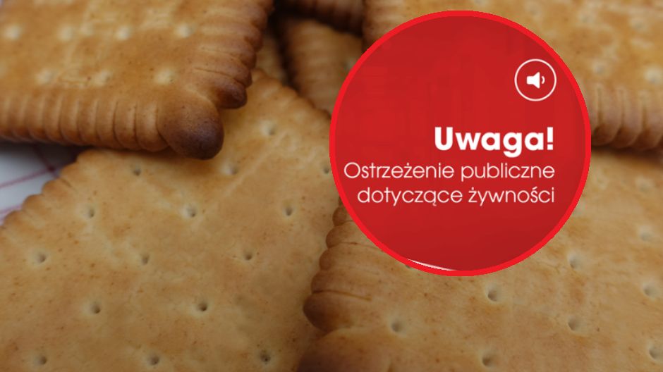 GIS wycofuje herbatniki