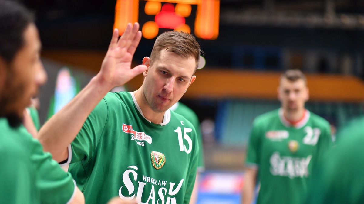 Materiały prasowe / Wojciech Cebula / WKS Śląsk / Na zdjęciu: Michał Gabiński