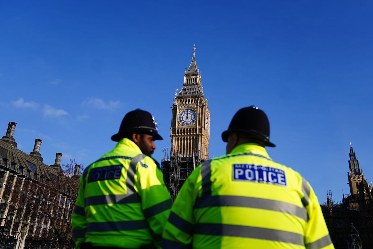 Policjanci w Londynie