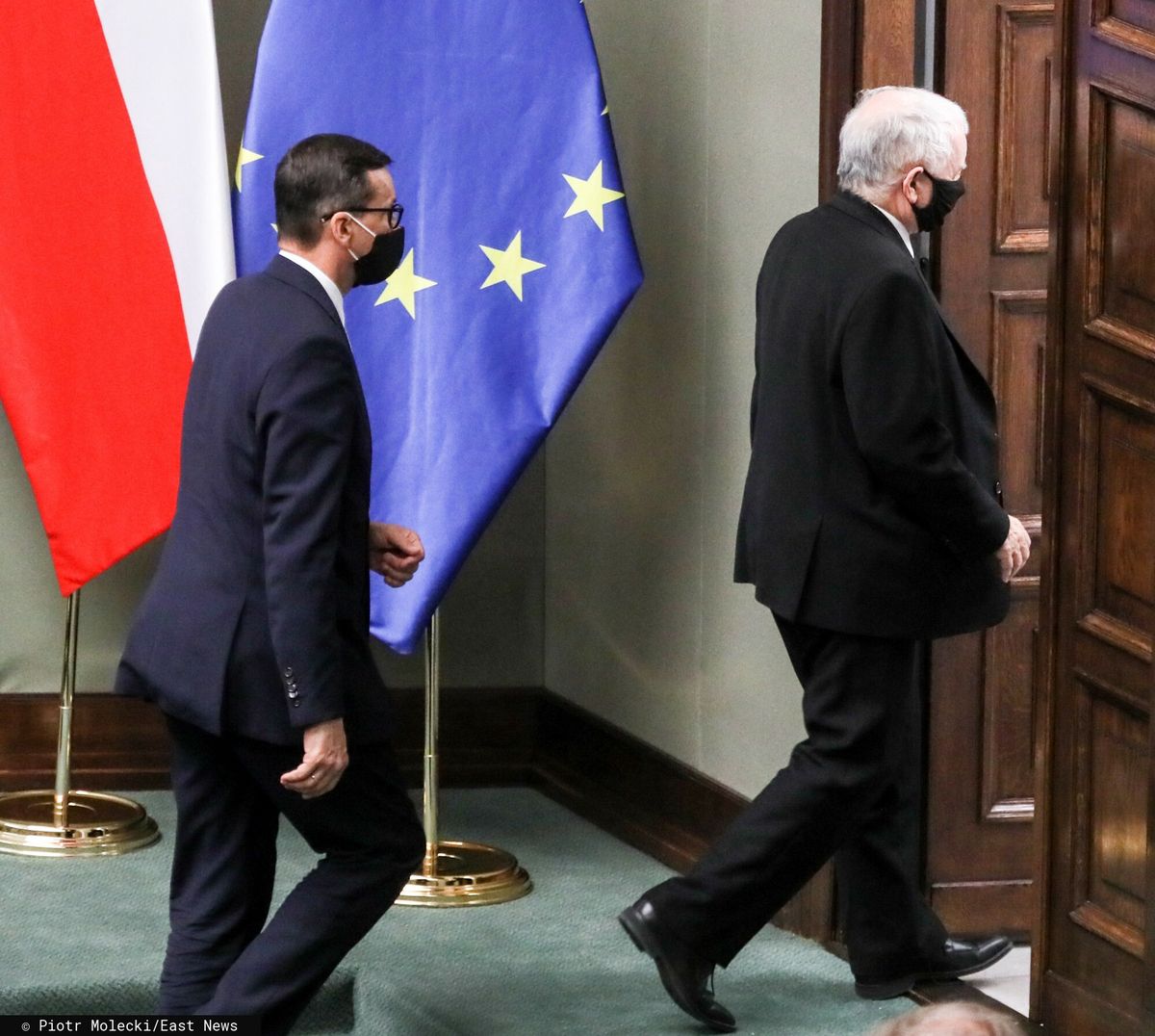 Jarosław Kaczyński i Mateusz Morawiecki 