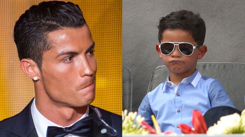 Cristiano Ronaldo i jego syn