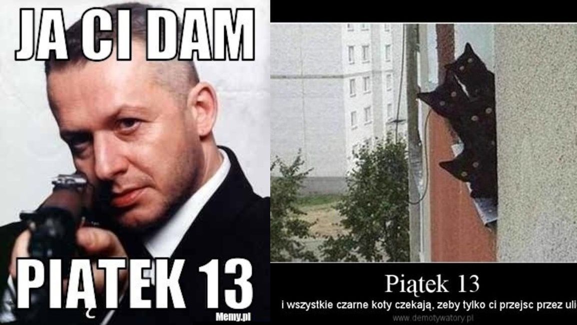 Memy o piątku 13