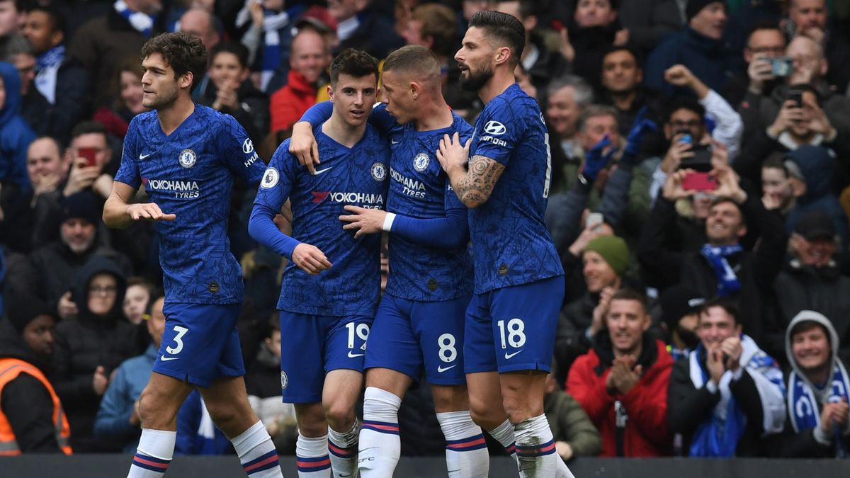 PAP/EPA / NEIL HALL / Na zdjęciu: radość piłkarzy Chelsea FC