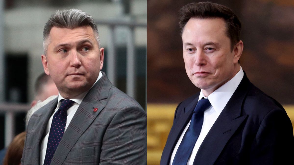 Getty Images / Na zdjęciu: Radosław Piesiewicz i Elon Musk