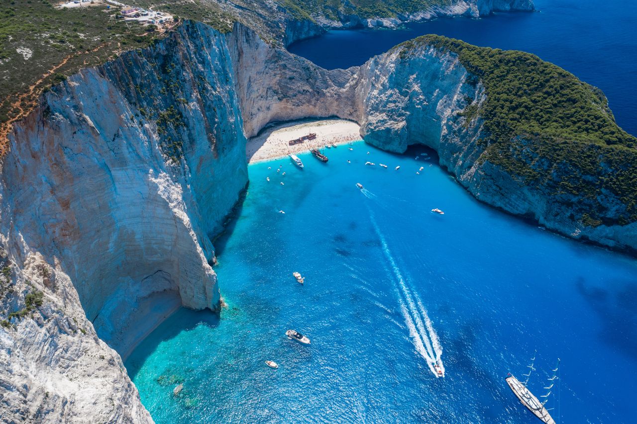 Shipwreck Bay is one of the most famous places in Greece.