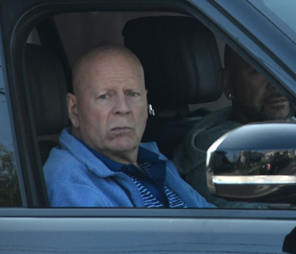 Celebrity Sightings In Brentwood - September 21, 2024BRENTWOOD, CA - SEPTEMBER 21: Bruce Willis is seen out in his car on September 21, 2024 in Brentwood, California. (Photo by MEGA/GC Images)MEGA