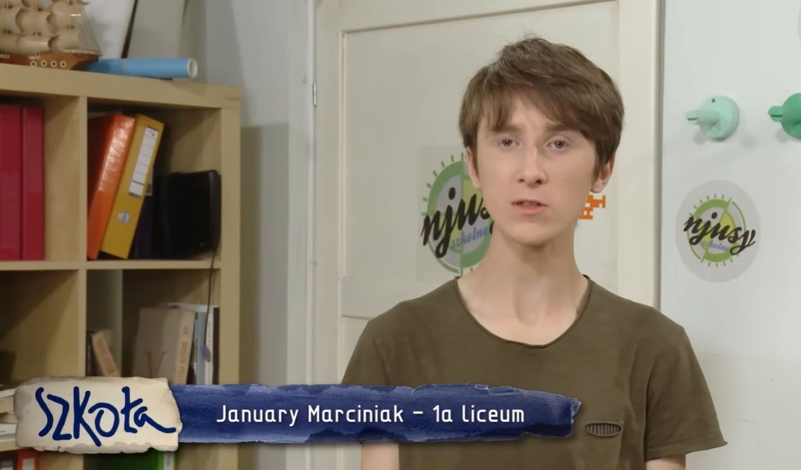 Mateusz Gumola w serialu "Szkoła"