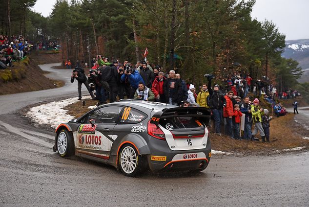 Robert Kubica na trasach Rajdu Monte Carlo / fot. p1sportsmedia.com