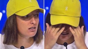 Cyrk na konferencji Igi. Z sali padło takie pytanie. Reakcja Świątek?