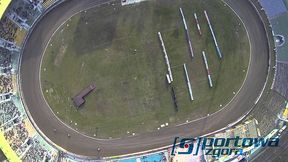 Trening punktowany SPAR Falubaz - Stal z lotu ptaka (29.03.2014)