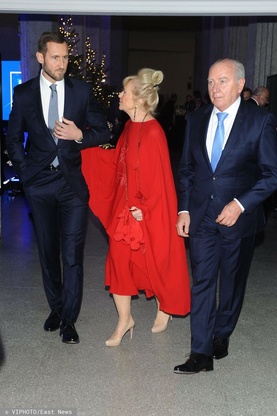 Rodzina Niemczyckich na gali akcji "Cała Polska czyta dzieciom"