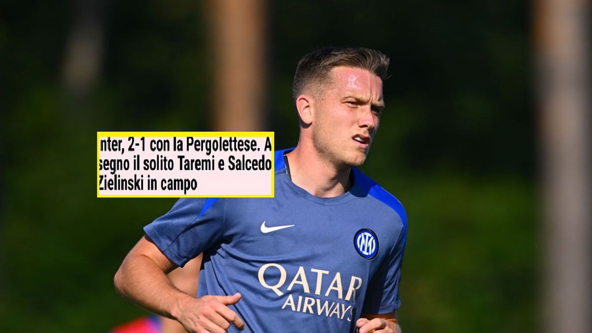 Getty Images / Mattia Pistoia - Inter / Na zdjęciu: Piotr Zieliński