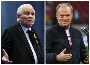 Prezes odgryza się premierowi. Za Niemców