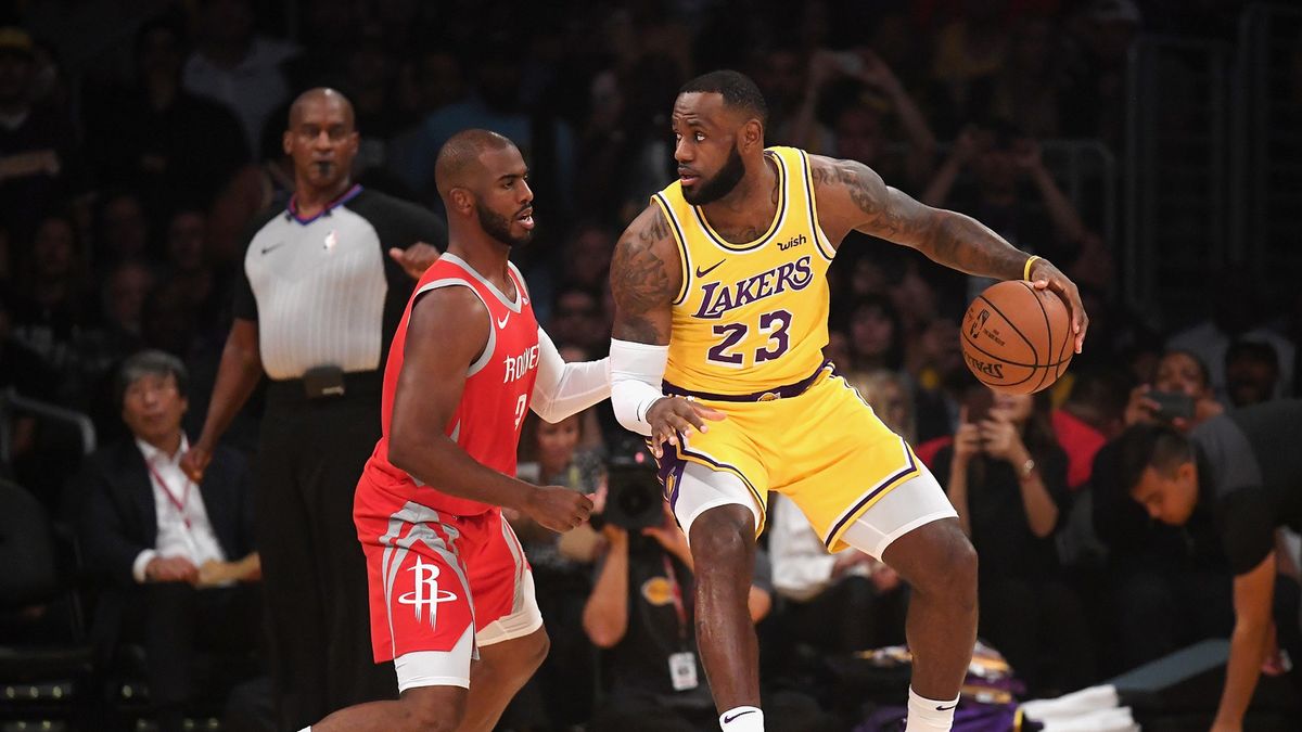 Chris Paul i LeBron James