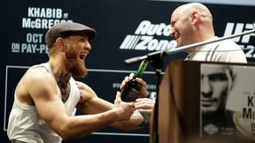 MMA. Dana White skomentował zatrzymanie Conora McGregora. "Może do mnie zadzwonić"