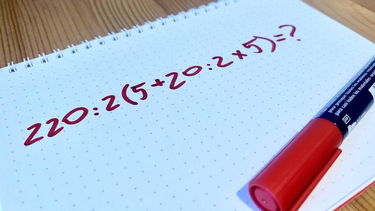 Na tym równaniu matematycznym wykłada się każdy 