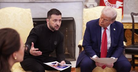 Ogromne spięcie na spotkaniu Trumpa z Zełenskim