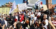 Protest antyszczepionkowców w Warszawie. "Nie pozwolimy na kolejny lockdown"