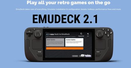 Premiera EmuDeck 2.1, czyli króla emulacji na Steam Decku