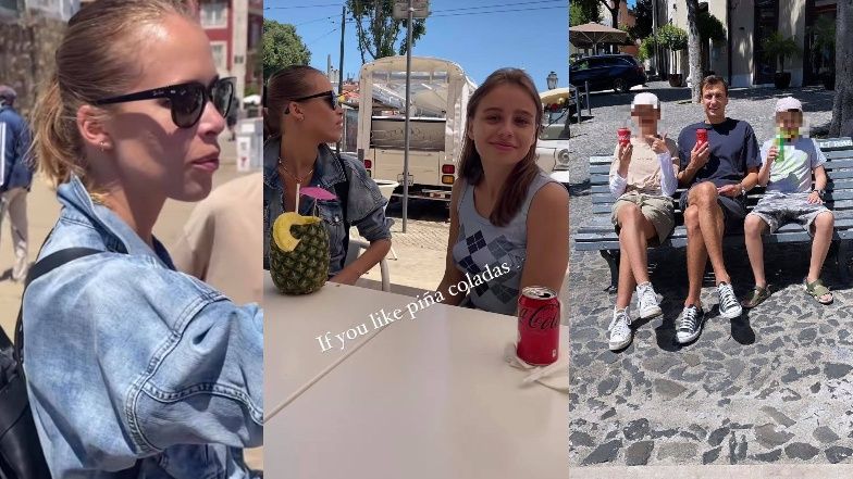 Jarosław Bieniuk na wakacjach z dziewczyną i dziećmi