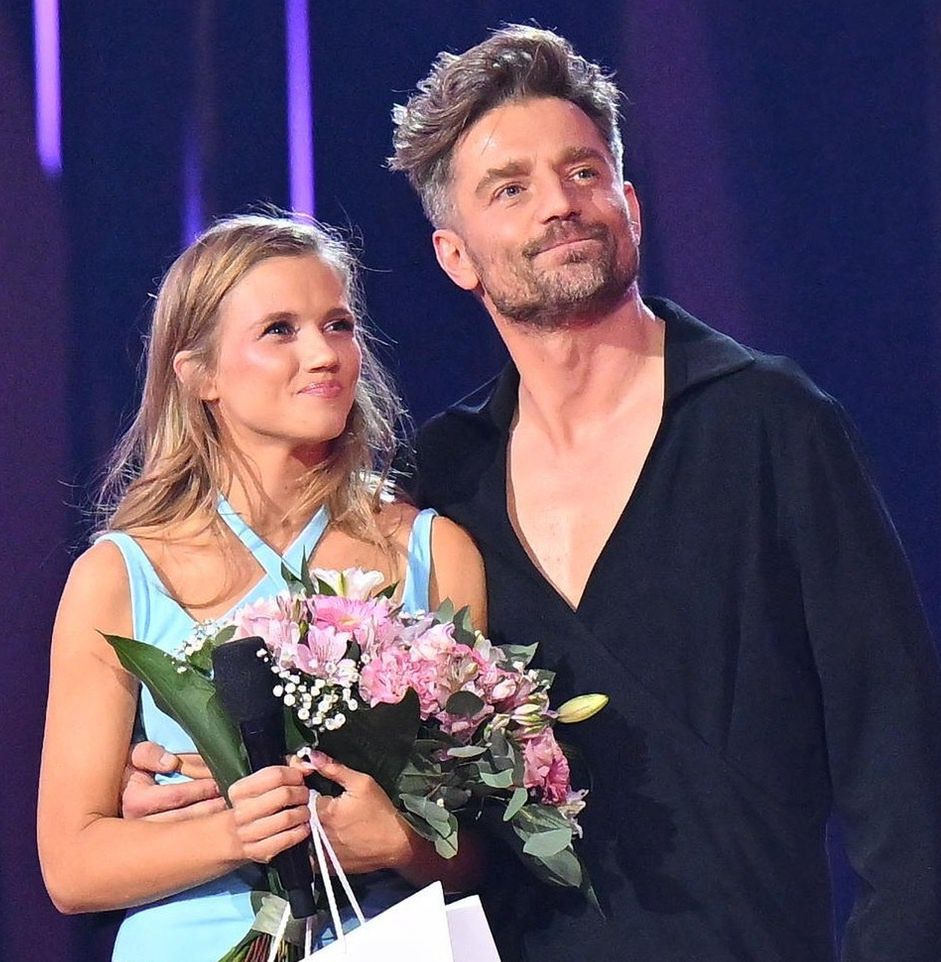 Agnieszka Kaczorowska i Marcin Rogacewicz