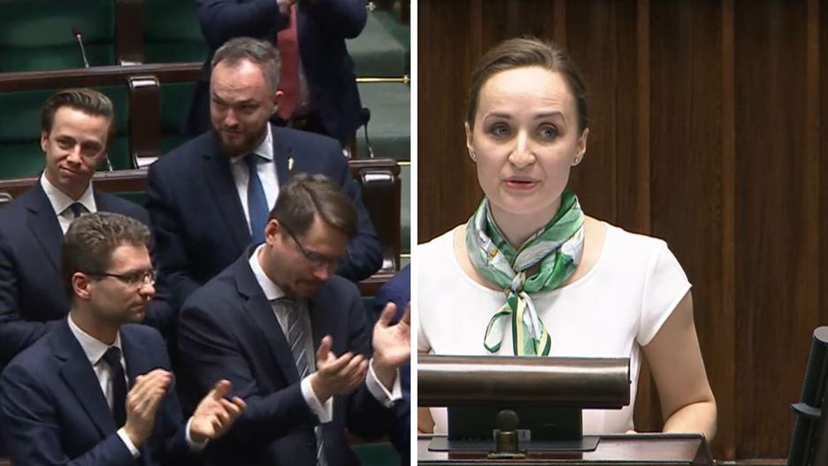 Rekacja posłów Konfederacji na wystąpienie Kariny Boska
