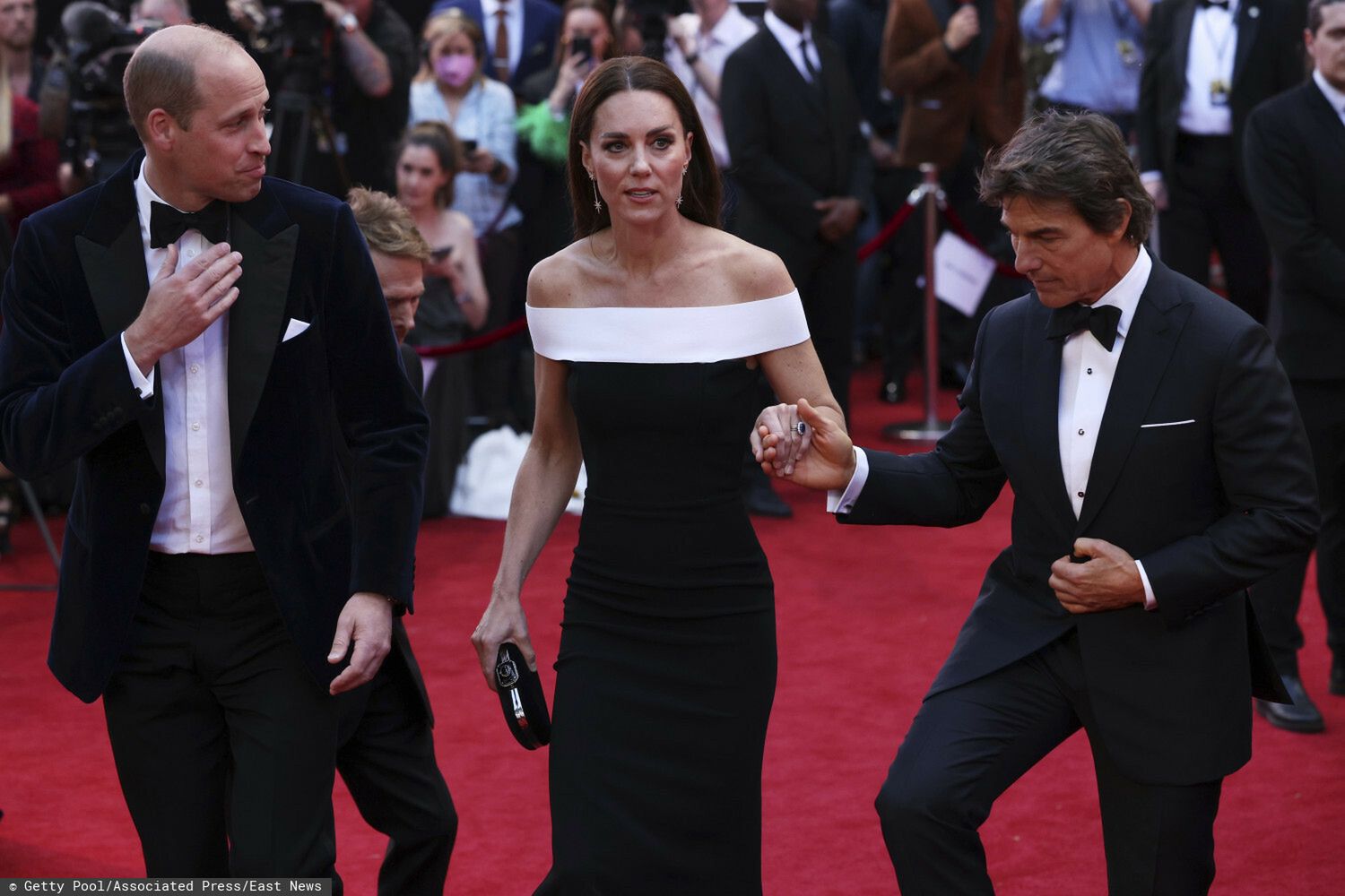 Kate i William na premierze filmu Top Gun: Maverick