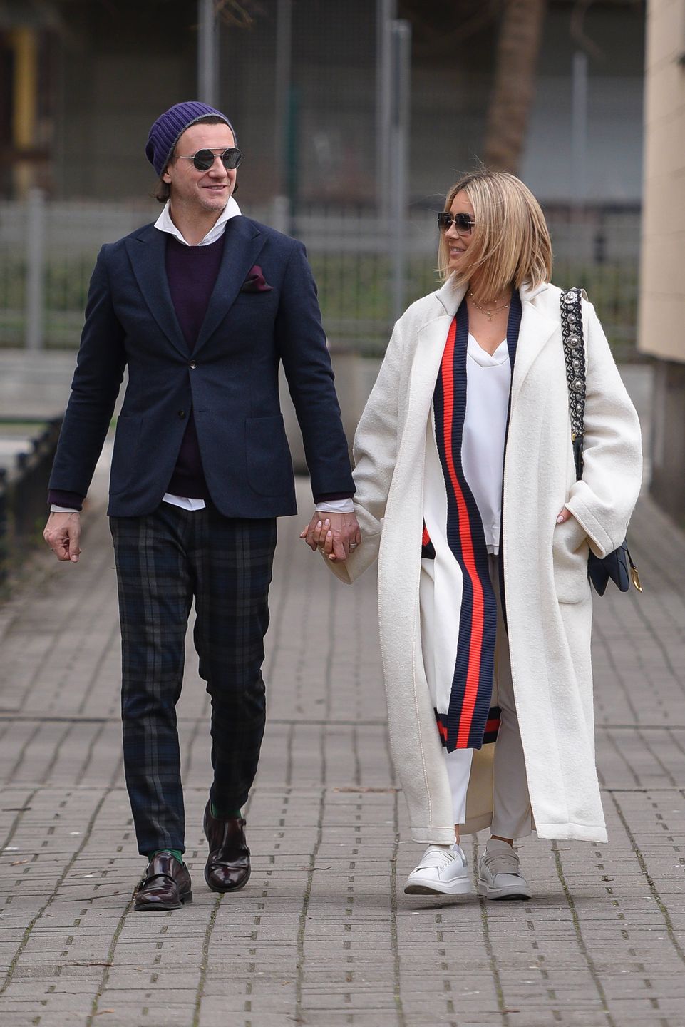 Małgorzata Rozenek i Radosław Majdan na zakupach