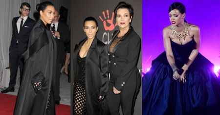 Kim Kardashian na imprezie Rihanny! (ZDJĘCIA)