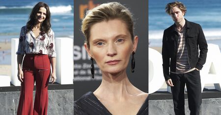 Agata Buzek pozuje z Robertem Pattinsonem i Juliette Binoche na festiwalu w San Sebastian (ZDJĘCIA)