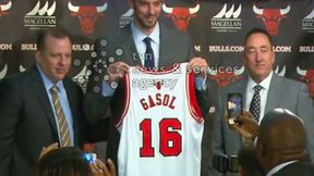 Hiszpan stał się "Bykiem". Prezentacja Paua Gasola w Chicago