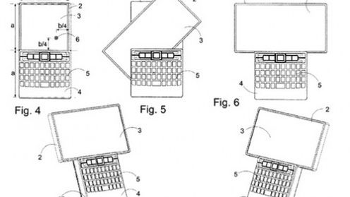Patent Nokii na przekręcany wyświetlacz 1