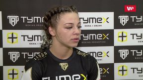 Szybkie zwycięstwo Laury Grzyb na Tymex Boxing Night. "Chciałabym walczyć 4-5 razy w roku"