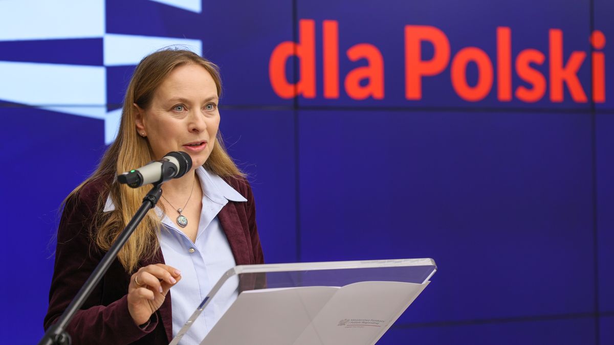 Minister funduszy i polityki regionalnej Katarzyna Pełczyńska-Nałęcz