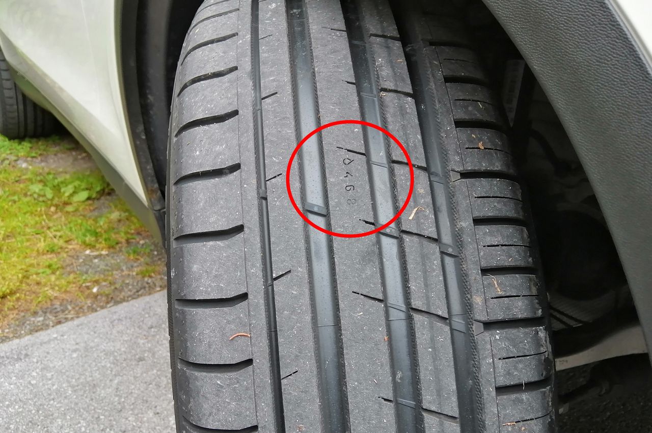 New indicator: when the number 4 disappears, the tire is due for replacement