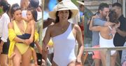 Eva Longoria paraduje bez makijażu w dwóch kostiumach kąpielowych na wakacjach w Marbelli (ZDJĘCIA)