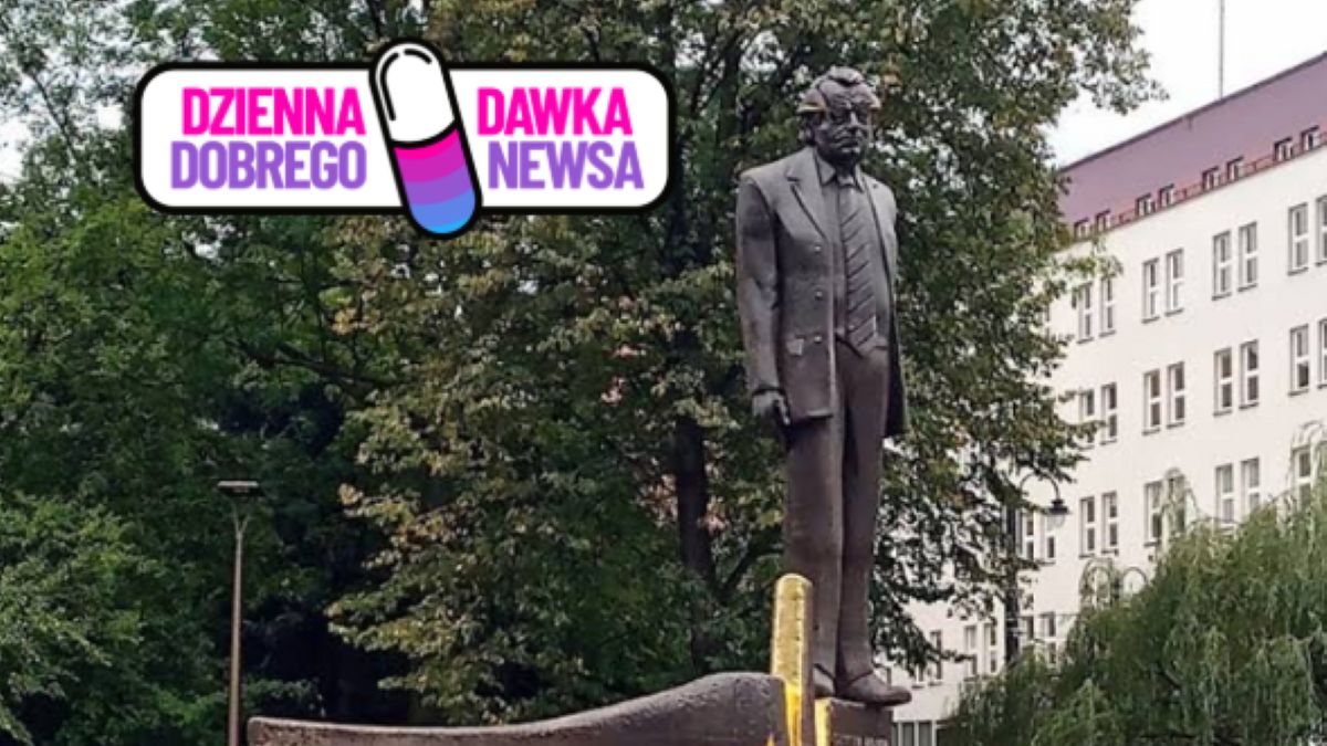 Pomnik prof. Zbigniewa Religi w Zabrzu