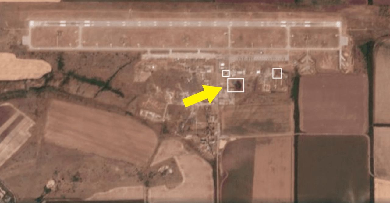 Ukrainian drone strike hits Russian military base, fuel tanks targeted