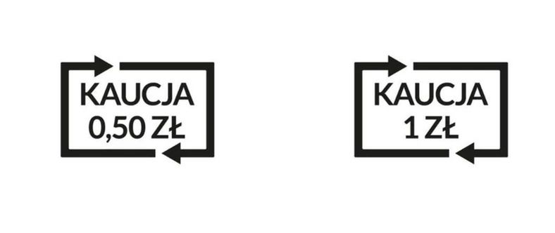 Oznaczenia kaucyjne na opakowaniach od 1 października 2025 r.