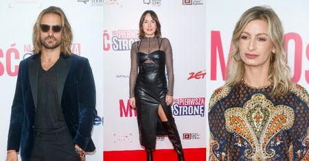Premiera filmu "Miłość na pierwszą stronę": Piotr Stramowski, Olga Bołądź, dawno niewidziana Magdalena Schejbal (ZDJĘCIA)