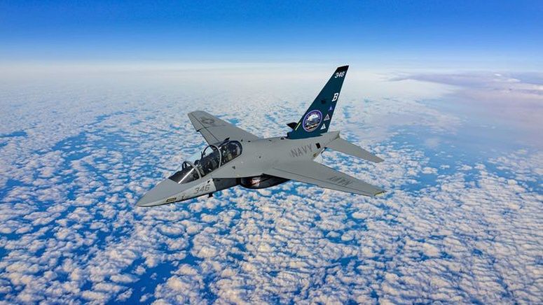 Wiza artystyczna M-346N w barwach US Navy